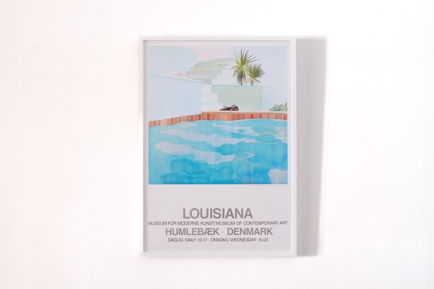 David Hockney / POOL AND STEPS - ルイジアナ美術館 ポスター David Hockney / POOL AND STEPS - ルイジアナ美術館 ポスター