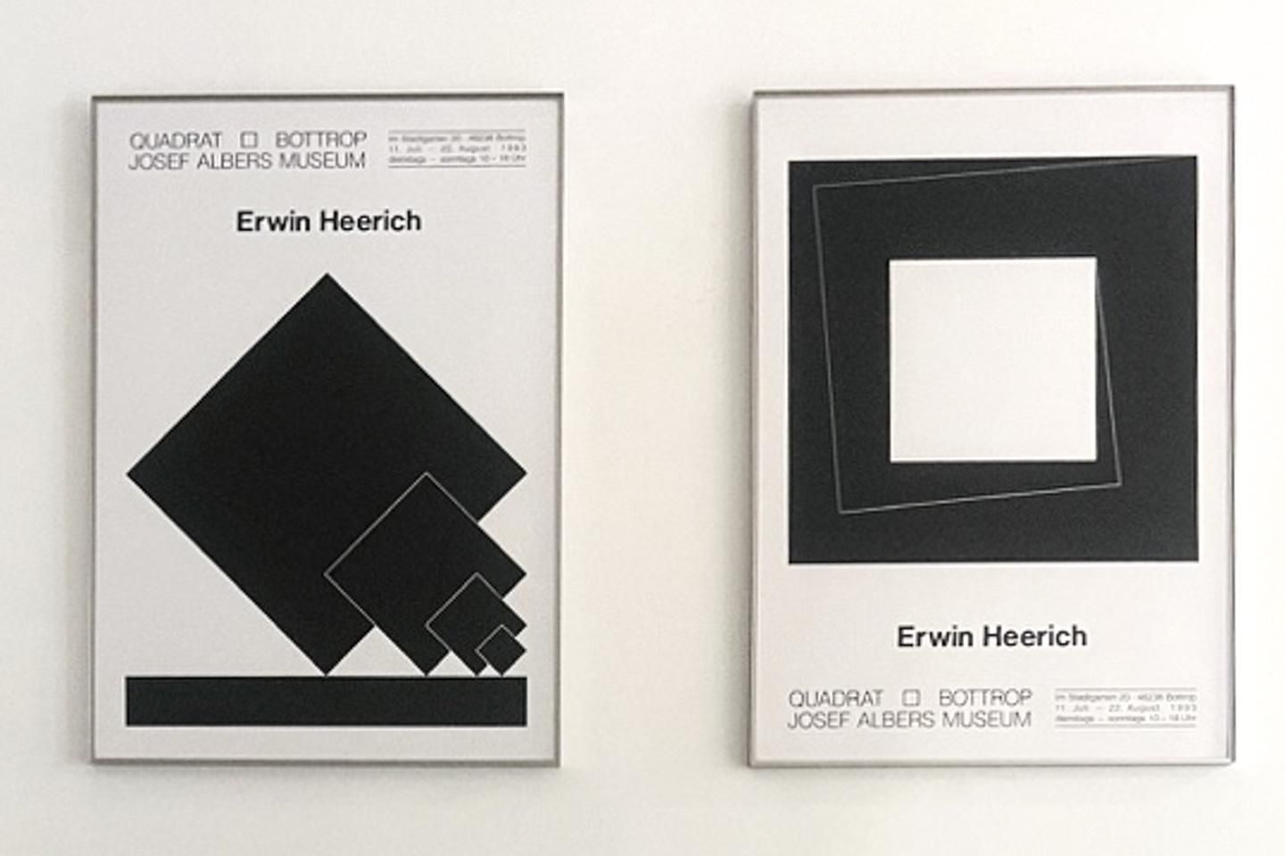Erwin Heerich Exhibition Poster Set - グラフィック ポスター - 輸入