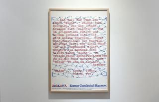 ARAKAWA SHUSAKU / Kestner-Gesellschaft Hannover 1982