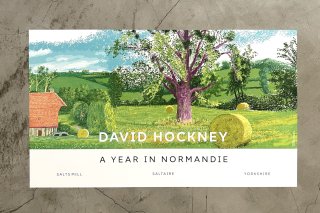 David Hockney / A Year in Normandie - Purple Tree -