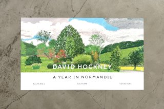 David Hockney / A Year in Normandie - Tree -