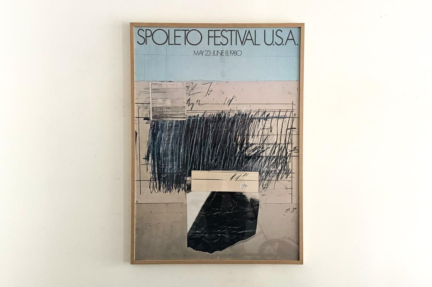 SPOLETO FESTIVAL USA designed by Cy Twombly - イベント ポスター