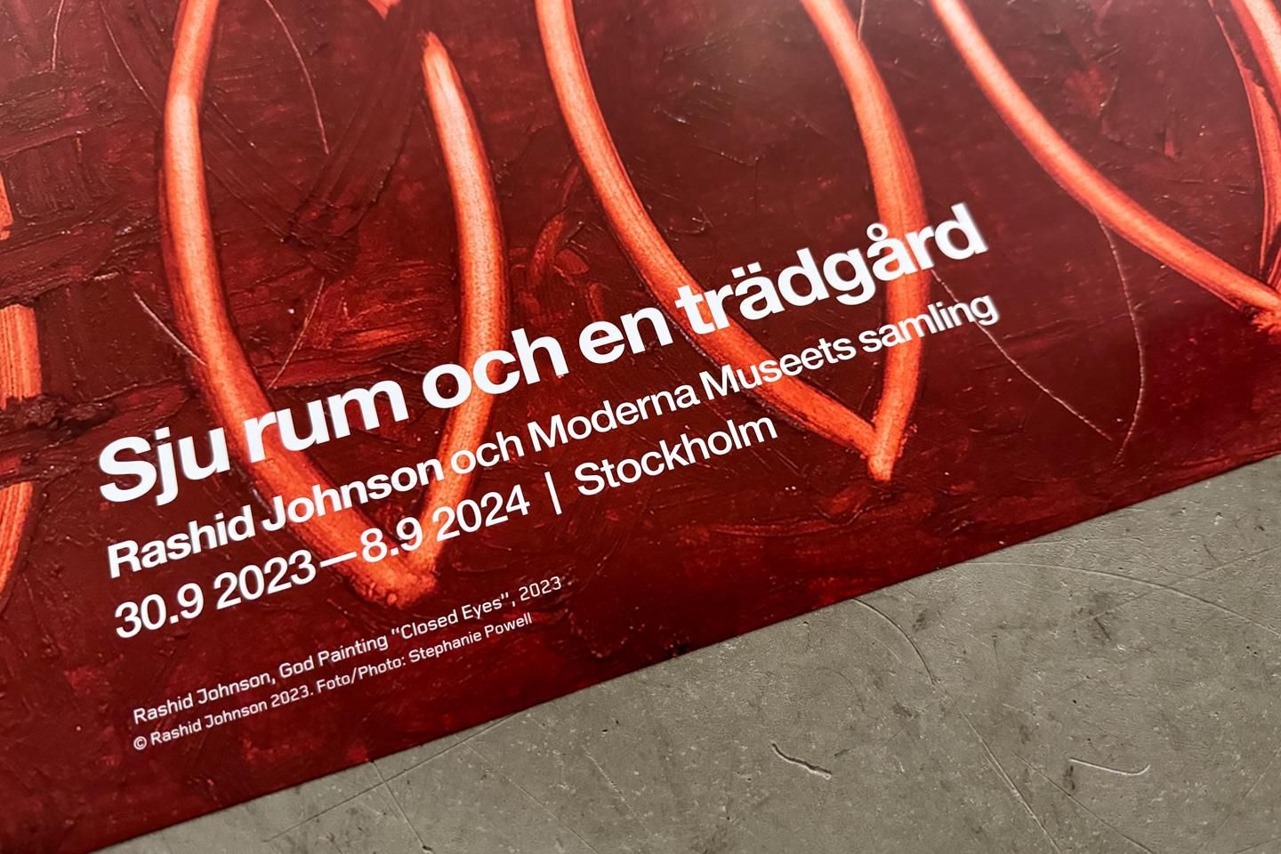 Rashid Johnson ラシッド・ジョンソン 国内ま未入荷 レアポスター