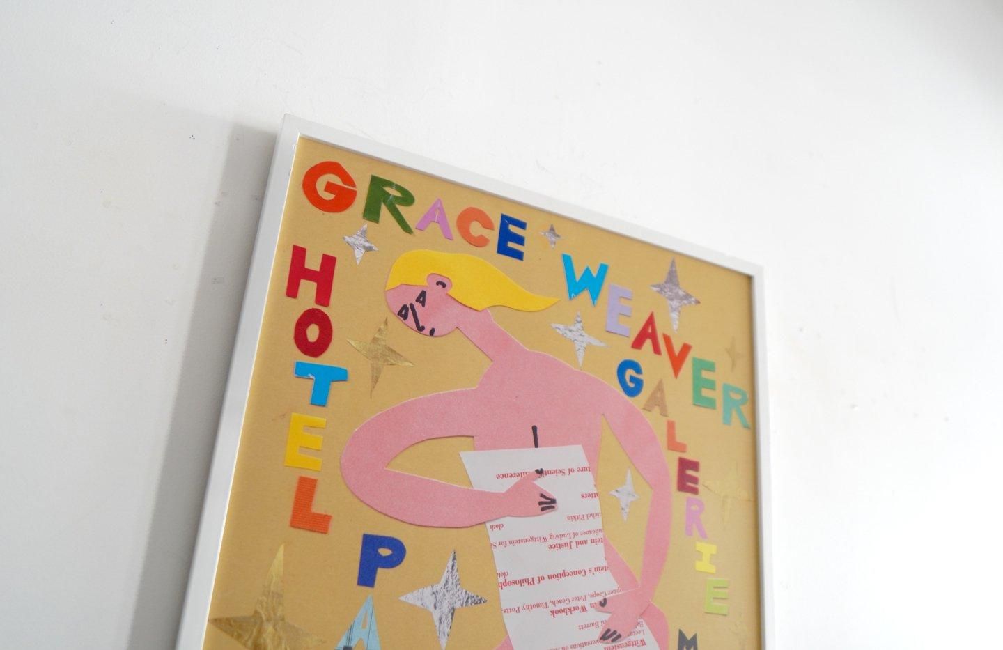 アートポスター グレース・ウィーバー エキシビジョンポスター Grace Weaver Original Art Poster - 23.4