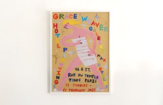 Grace Weaver<br>Exhibition poster " HOTEL PAINTINGS"