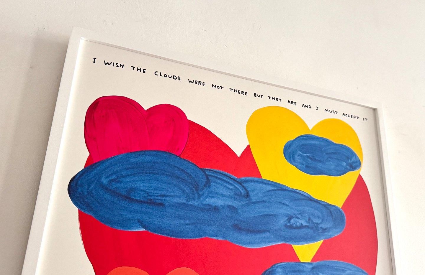 David Shrigley / I wish the clouds were not there