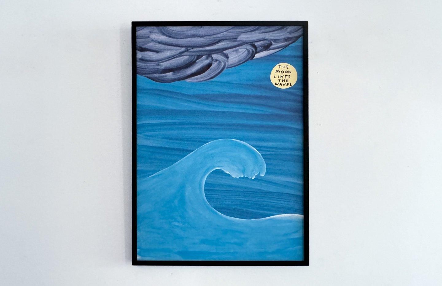David Shrigley / The moon