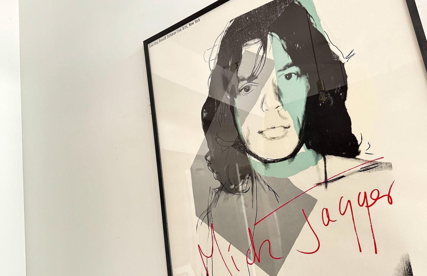 Andy Warhol / Mick Jagger Concert in Japan Andy Warhol / Mick Jagger Concert in Japan