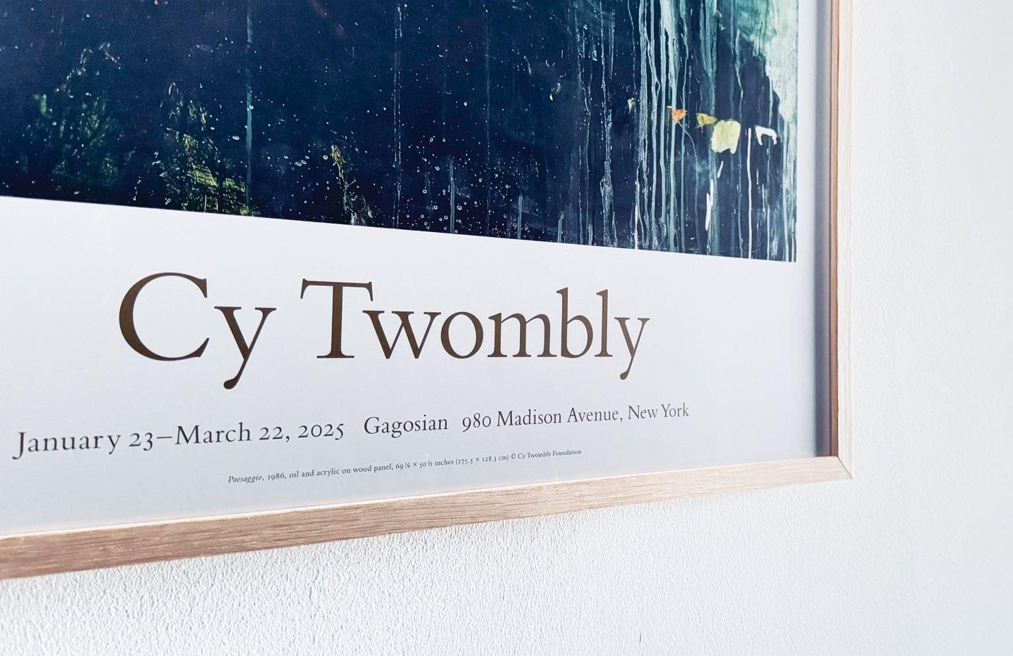 Cy Twombly / Gagosian Gallery 2025