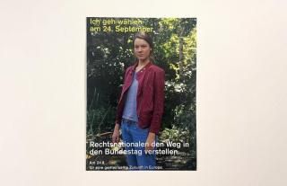 Wolfgang Tillmans / Ich geh wählen am 24. September