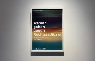 Wolfgang Tillmans / W&#228;hlen gehen gegen Rechtsradikale