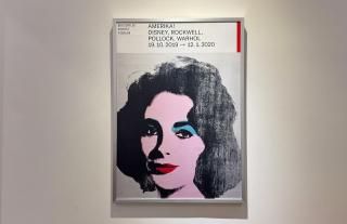 AMERIKA! DISNEY, ROCKWELL, POLLOCK, WARHOL<2019–2020> Exhibition Poster