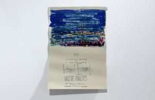 Gérard Economos / Galerie Tonalités 1959
