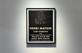 Henri Matisse / FRANK PERLS GALLERY 1953<br> KNAPFORD ORIGINAL FRAME by ڲȶ¤