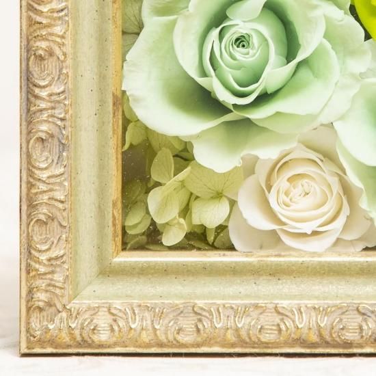 ビクトリアンボックス」（中）プリザーブドフラワー フレーム