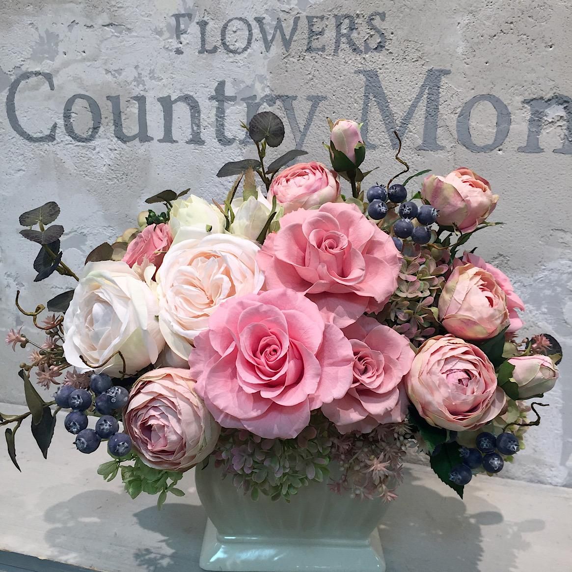 最終値下げ 中島絹子 作品 油絵 薔薇 花瓶 フラワー 絵画