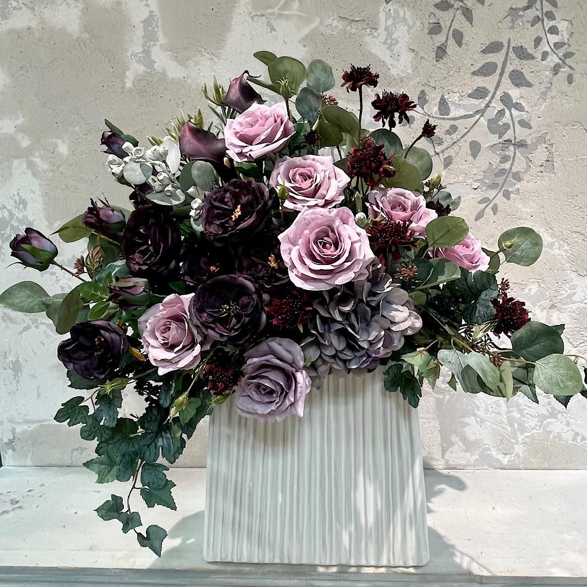 大人シック 秋色の大きなアレンジメント - カントリーマム オンライン