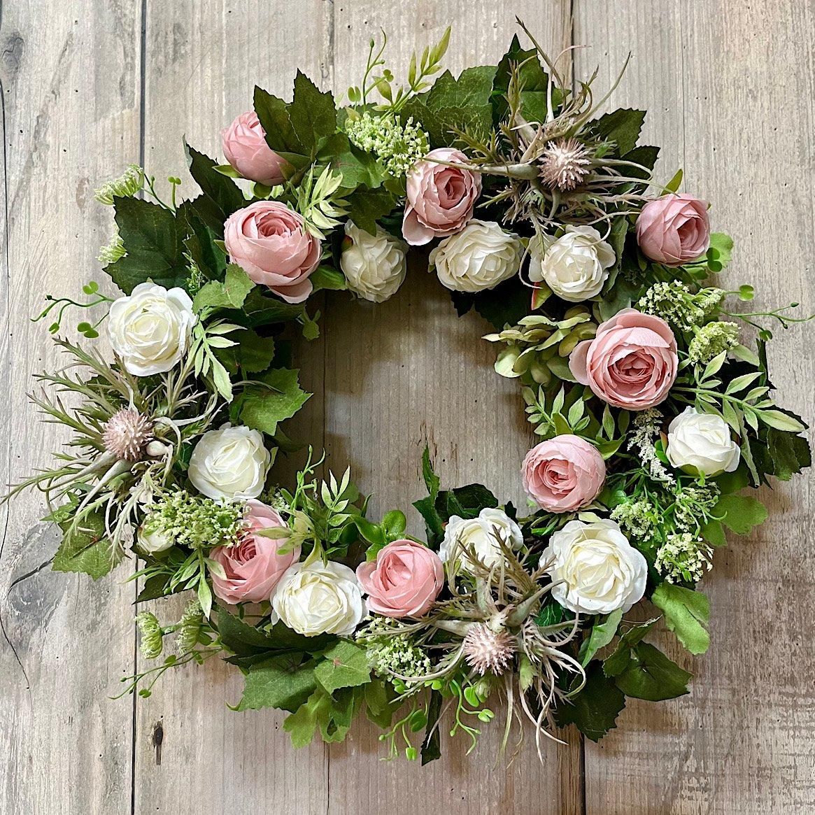 ドライフラワーリース　夏リース　ひまわり　ブルーファンタジア　リース　スワッグ ドライフラワーリース夏リースひまわりブルーファンタジアリーススワッグ