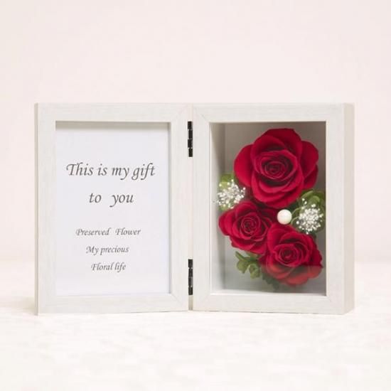 プリザーブドフラワーのフォトフレーム ｜通販『カントリーマム 』