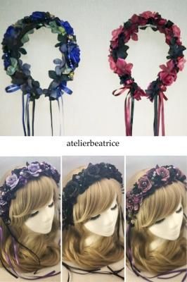 atelierBeatrice Rose pearlカチューシャ - Maison de Rosenkreuzer