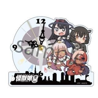 怪獣娘(黒) アクリルキーホルダー - GRANTdesign