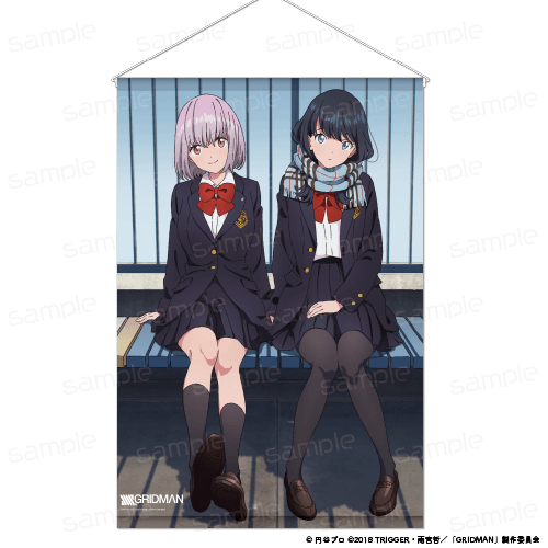 SSSS.GRIDMAN B2タペストリーA［宝多六花&新条アカネ