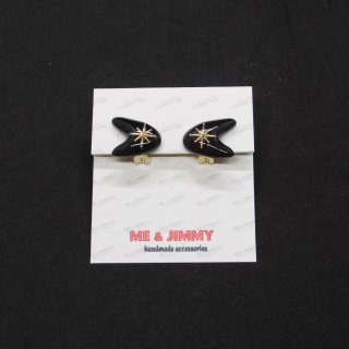 50's Atomic Boomerang Earring