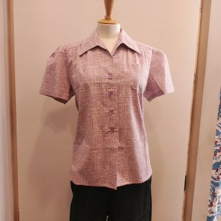 Lilac Work Blouse