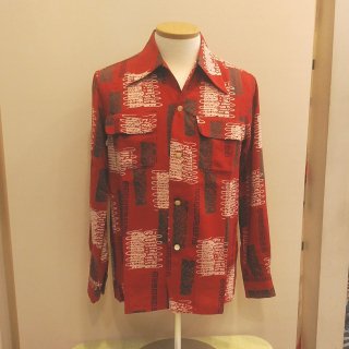 <img class='new_mark_img1' src='https://img.shop-pro.jp/img/new/icons20.gif' style='border:none;display:inline;margin:0px;padding:0px;width:auto;' />1950s VINTAGE STYLE BOX SHIRT L/S