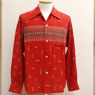 <img class='new_mark_img1' src='https://img.shop-pro.jp/img/new/icons20.gif' style='border:none;display:inline;margin:0px;padding:0px;width:auto;' />Vintage Atomic Print Style Box Shirt L/S