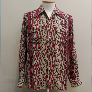<img class='new_mark_img1' src='https://img.shop-pro.jp/img/new/icons20.gif' style='border:none;display:inline;margin:0px;padding:0px;width:auto;' />40's Style Leopard Rayon Shirt L/S