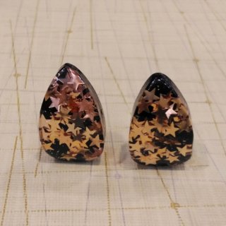50's Vintage Glitter Earring