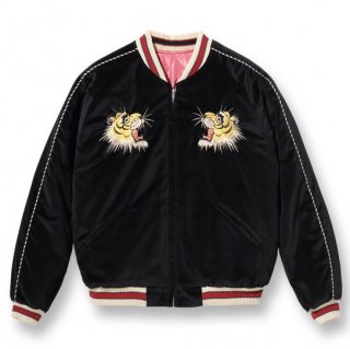 Velveteen Souvenir Jacket “ROARING TIGER” × “DRAGON”