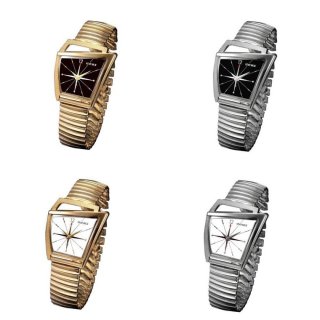 STAY SICK  Wristwatch -Phantom- Extension Belt (Gold/Silver)