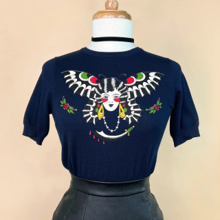 Butterfly Lady S/S Sweater