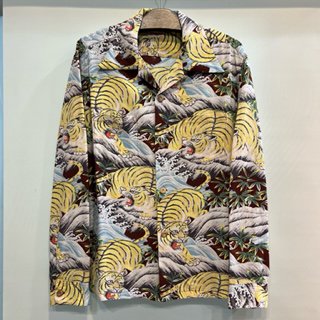 <img class='new_mark_img1' src='https://img.shop-pro.jp/img/new/icons6.gif' style='border:none;display:inline;margin:0px;padding:0px;width:auto;' />RAYON HAWAIIAN SHIRT “FIGHTING TIGER” L/S