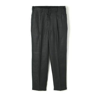 <img class='new_mark_img1' src='https://img.shop-pro.jp/img/new/icons6.gif' style='border:none;display:inline;margin:0px;padding:0px;width:auto;' />Double Pleats Linen Trousers