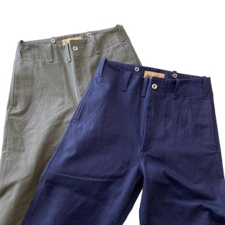 Vintage 1945 Style Prison Pants (Navy/Gray)