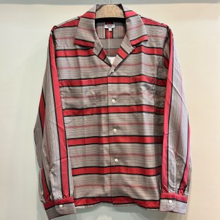 Striped Shirt Red & Grey L/S