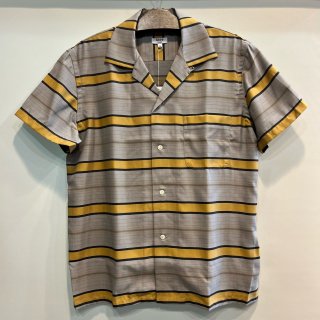 Striped Shirt Yellow & Grey S/S