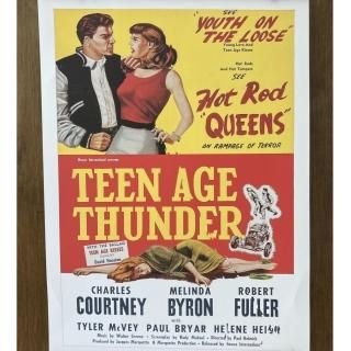 Teen Age Thunder Poster