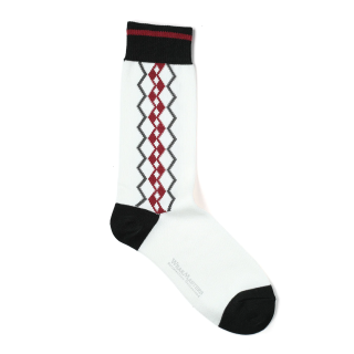 <img class='new_mark_img1' src='https://img.shop-pro.jp/img/new/icons6.gif' style='border:none;display:inline;margin:0px;padding:0px;width:auto;' />Jagged Lined Socks