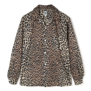 <img class='new_mark_img1' src='https://img.shop-pro.jp/img/new/icons6.gif' style='border:none;display:inline;margin:0px;padding:0px;width:auto;' />Leopard Cotton L/S Shirt