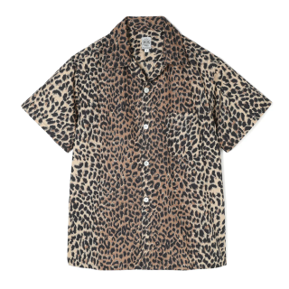 <img class='new_mark_img1' src='https://img.shop-pro.jp/img/new/icons6.gif' style='border:none;display:inline;margin:0px;padding:0px;width:auto;' />Leopard Cotton S/S Shirt