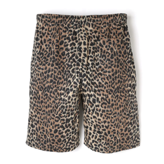 <img class='new_mark_img1' src='https://img.shop-pro.jp/img/new/icons6.gif' style='border:none;display:inline;margin:0px;padding:0px;width:auto;' />Leopard Cotton Shorts