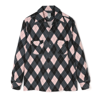 <img class='new_mark_img1' src='https://img.shop-pro.jp/img/new/icons6.gif' style='border:none;display:inline;margin:0px;padding:0px;width:auto;' />Argyle L/S Shirt 