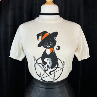 Black Cat Magic S/S Sweater