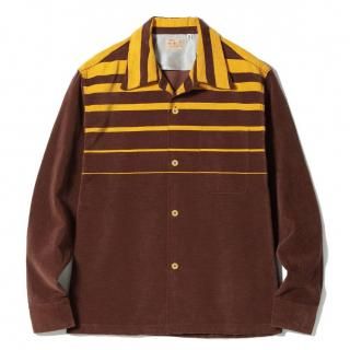 Style Eyes  Corduroy Sports Shirt STRIPE