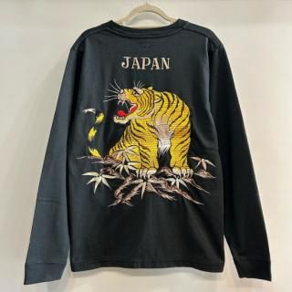 LONG SLEEVE SUKA T-SHIRT EMBROIDERED TIGER