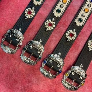 Studded & Jeweled Belt (38mm)